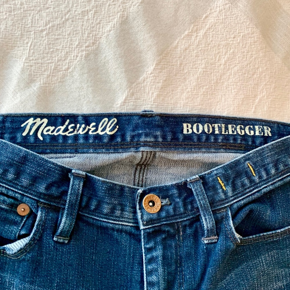 Madewell Bootlegger Jeans Size 25 x 30 SALE! 🍁 - Picture 3 of 8